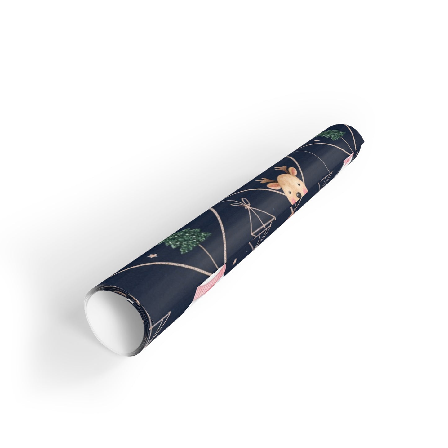 Festive Gift Wrapping Paper Roll for Holidays