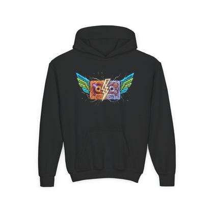Youth Retro Cassette Wings Hoodie