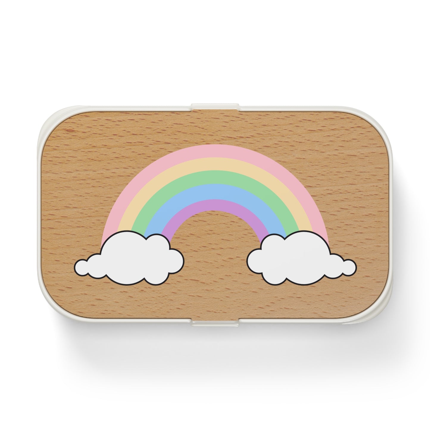 Rainbow Bento Lunch Box - Eco-Friendly Meal Container for Kids