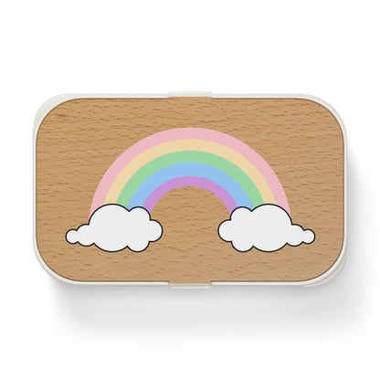 Rainbow Bento Lunch Box - Eco-Friendly Meal Container for Kids