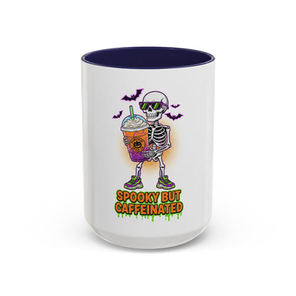 Spooky Skeleton Coffee Mug for Halloween Enthusiasts, Perfect for Gifting, Halloween Decor, Party Accent, Fun Drinkware