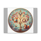 Whimsical Fox & Owl Tree Luxury Canvas Art (free shipping)