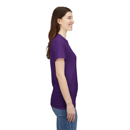 Women’s Vibrant Purple Heavy Cotton Tee - Comfortable Casual Wear