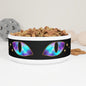 Galaxy Cat Eyes Pet Bowl — Mystical Space Design for Cats & Small Dogs