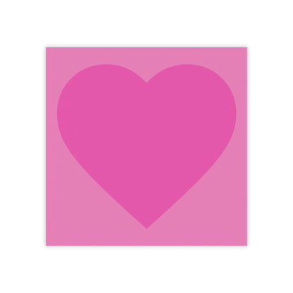 Heart Sticky Notes — Pink Heart Post-it Note Pads for Valentine’s, Gifts & Desk Organization