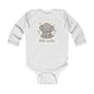 Little Wonder Elephant Infant Bodysuit — Cute Long Sleeve Baby Onesie for Newborns & Baby Showers