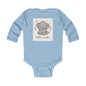 Little Wonder Elephant Infant Bodysuit — Cute Long Sleeve Baby Onesie for Newborns & Baby Showers