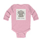 Little Wonder Elephant Infant Bodysuit — Cute Long Sleeve Baby Onesie for Newborns & Baby Showers