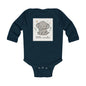 Little Wonder Elephant Infant Bodysuit — Cute Long Sleeve Baby Onesie for Newborns & Baby Showers