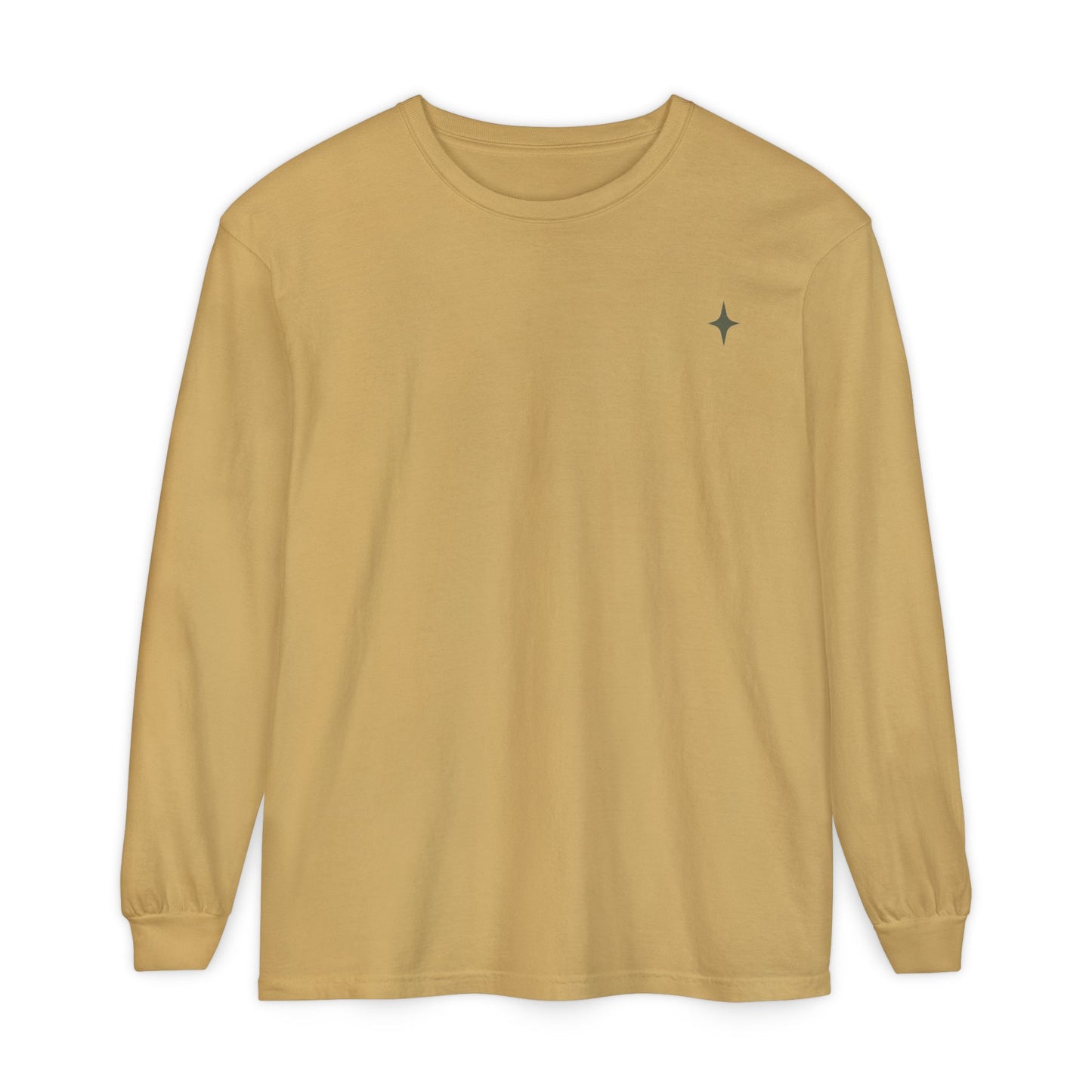 Minimal Star logo Long Sleeve Tee