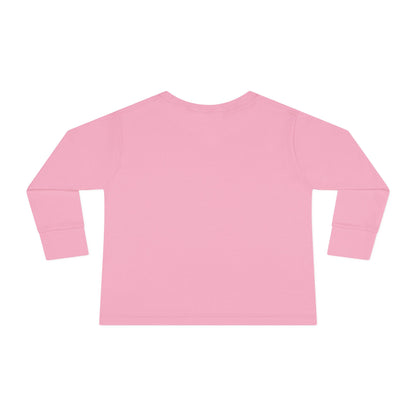 Holiday Vibes unisex Toddler Long Sleeve Tee – Cute Christmas Tree Kids Shirt