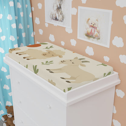 Farm Animal Baby Changing Pad Cover