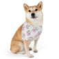 Colorful Polka Dot Pet Bandana Collar for Dogs