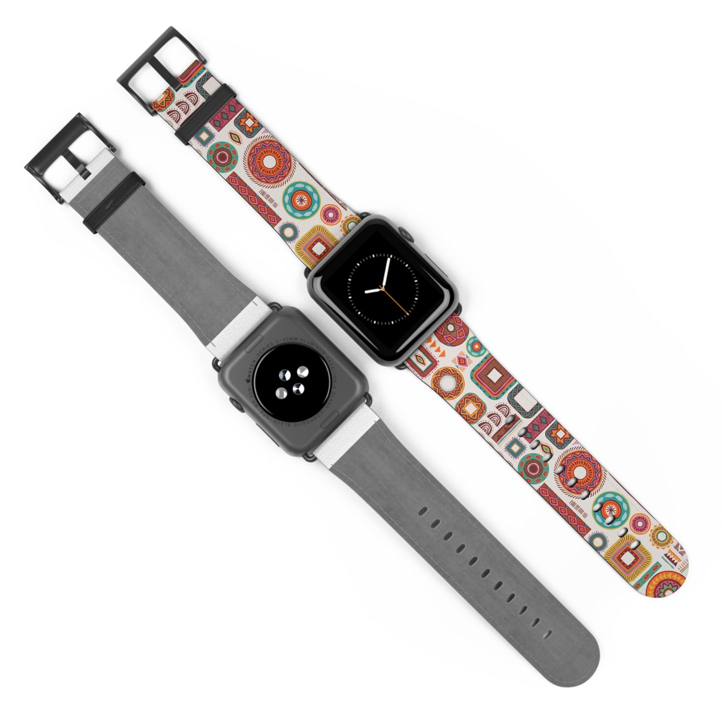 Colorful Geometric Watch Band for Trendy Style