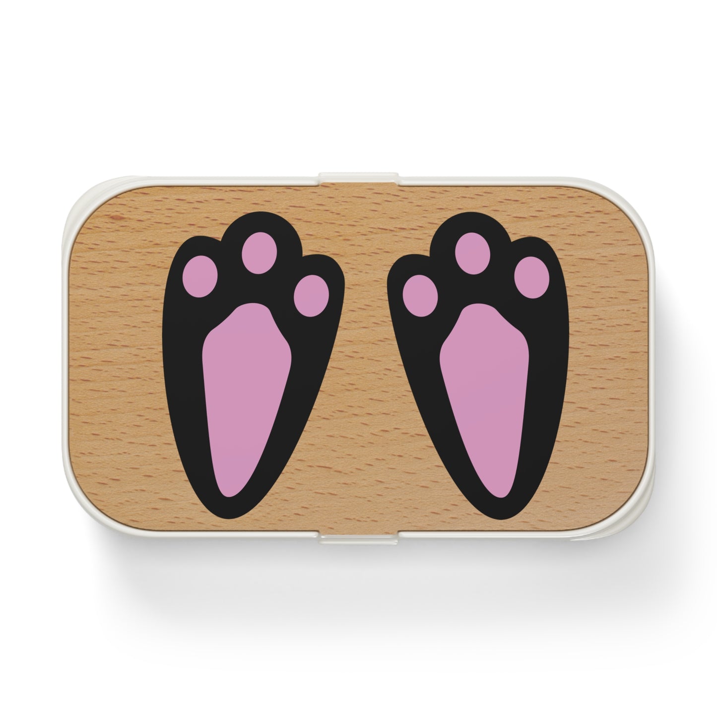 Cute Cat Paw Print Bento Lunch Box