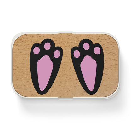 Cute Cat Paw Print Bento Lunch Box