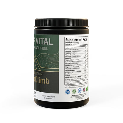 Base Camp Vital Pre-Workout – Watermelon Energy & Performance | Supports the USO Watermelon (300g, 10.58oz) (free shipping)