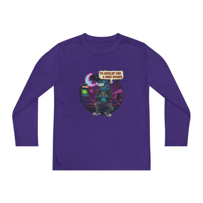 Youth Graphic Long Sleeve Tee - Cool Gamer Vibe, Perfect for Gaming Events, Birthdays, Holidays, Casual Wear, Gift Idea