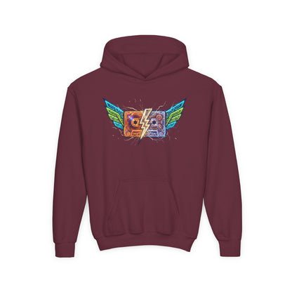 Youth Retro Cassette Wings Hoodie