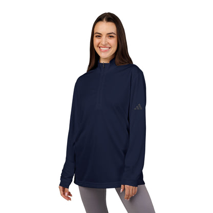 Women’s Adidas Quarter-Zip Pullover — Lightweight adidas Performance Top