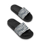 Women's Slide Sandals Minimalist Wavy Stripes / Organic Lines