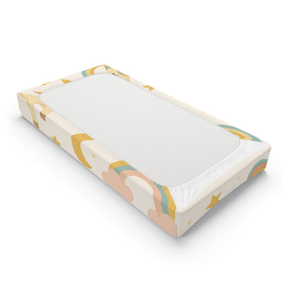 Unicorn-Themed Baby Changing Pad Cover for Adorable Nursery Decor