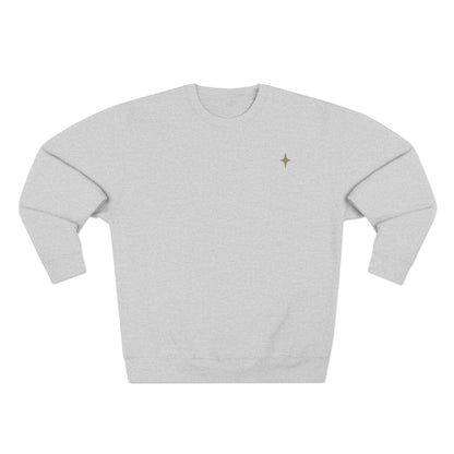 Modern Star Design  Crew neck Sweatshirt