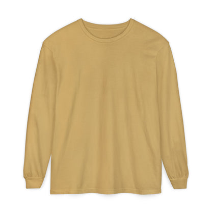 Women’s Cozy mustard  yellow Long Sleeve T-Shirt - Perfect for Everyday Wear
