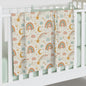 Boho Rainbow Baby Swaddle Blanket – Moon, Stars & Shooting Cloud Nursery Wrap