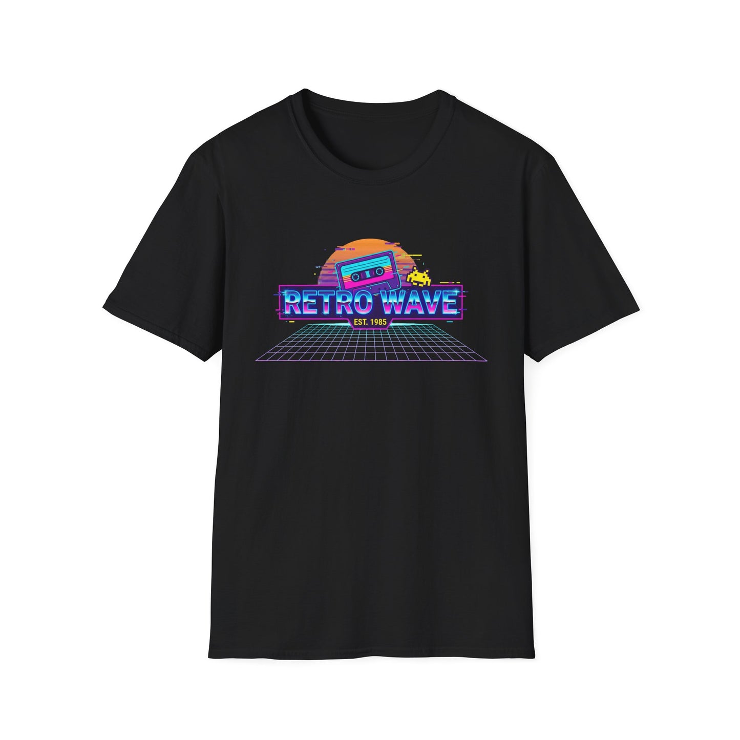 Retro Wave T-Shirt — Vintage Cassette 80s Vaporwave Tee