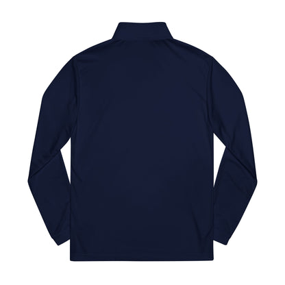 Embroidered Quarter-Zip Pullover — adidas® Performance Top