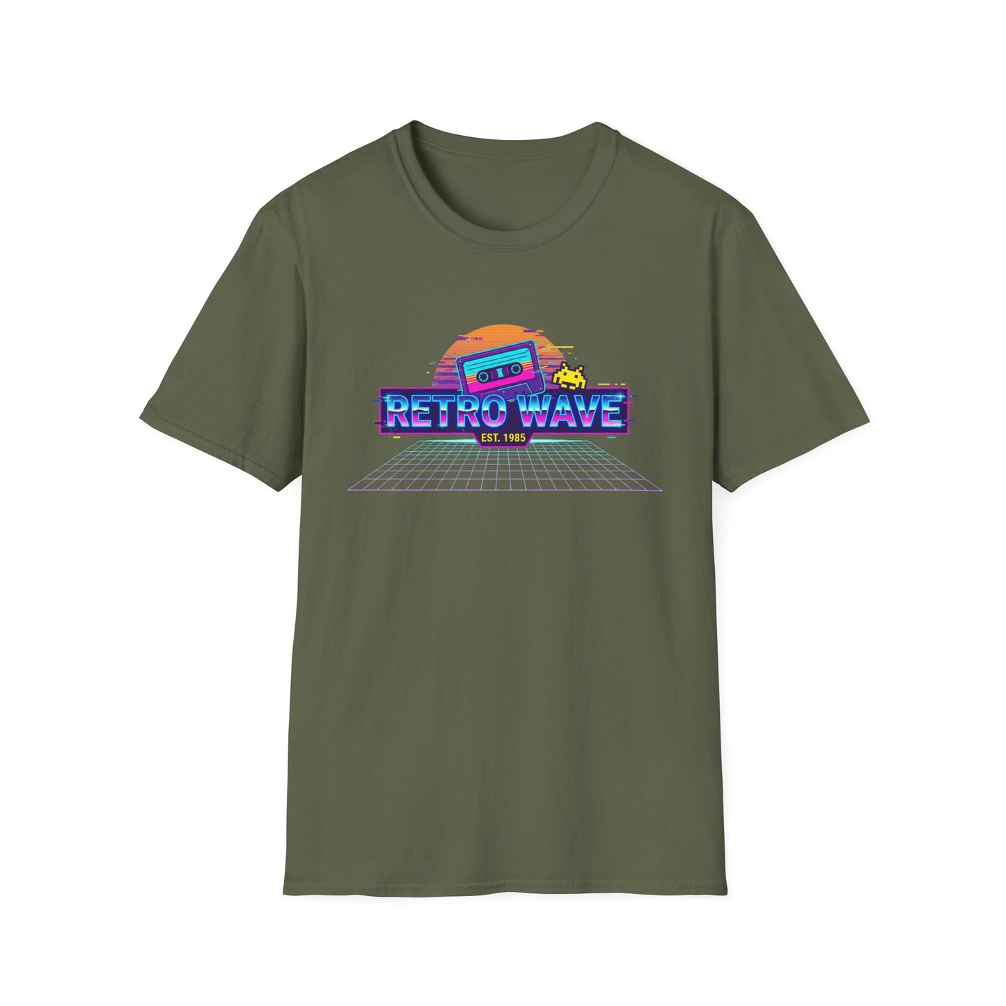 Retro Wave T-Shirt — Vintage Cassette 80s Vaporwave Tee