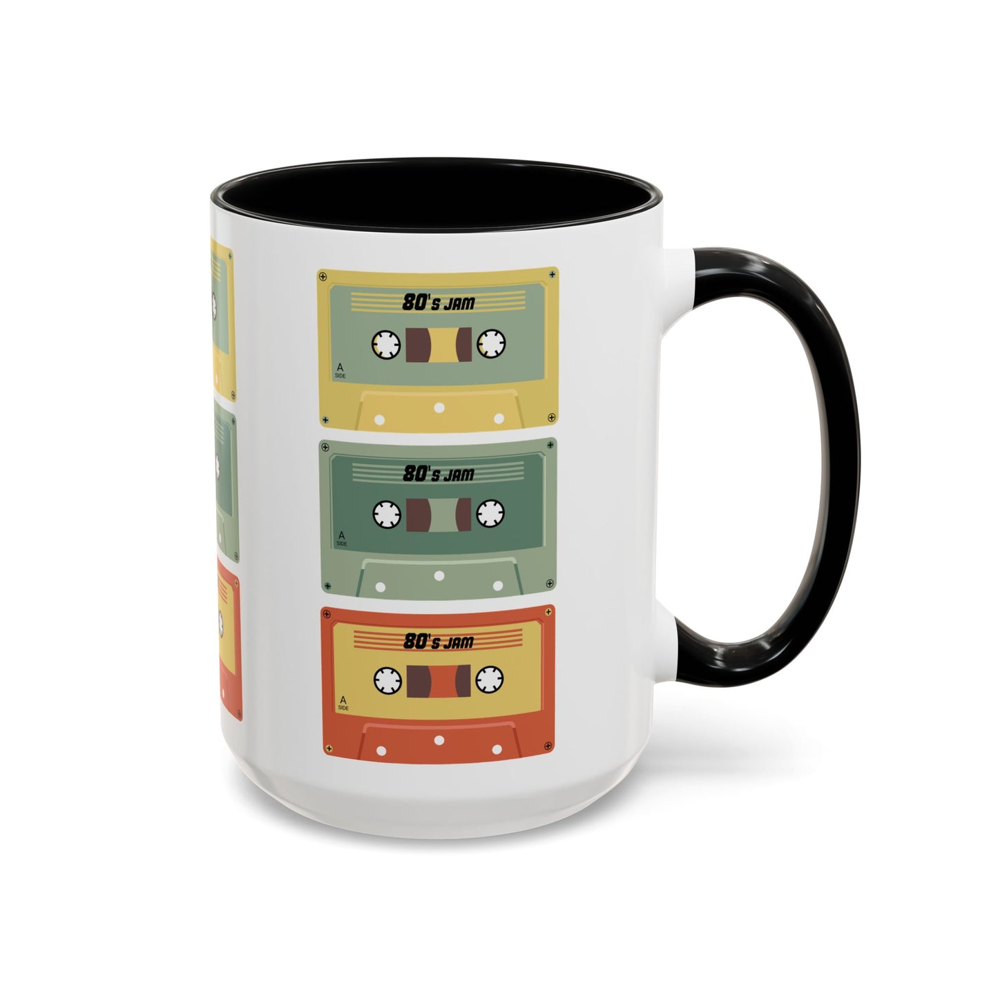 Retro Cassette Tape Coffee Mug – 80s & 90s Vintage Music Accent Mug