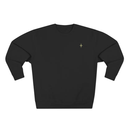 Modern Star Design  Crew neck Sweatshirt
