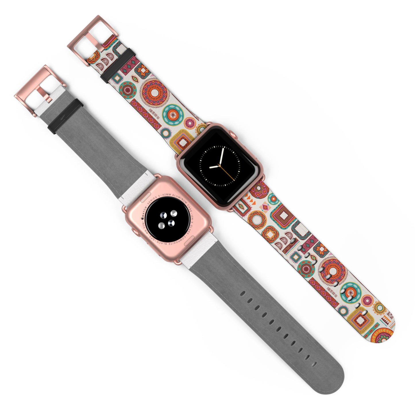 Colorful Geometric Watch Band for Trendy Style