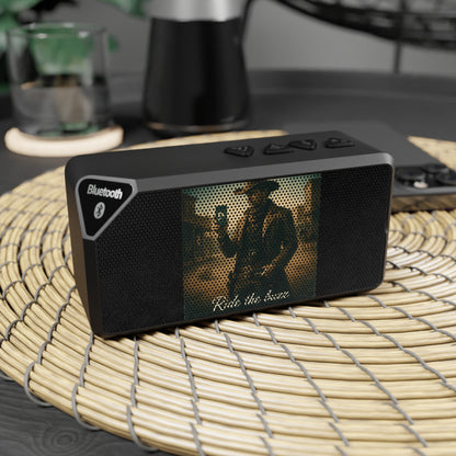 Vintage Cowboy Bluetooth Speaker — 'Ride the Range' Retro Western Design