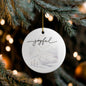 Joyful Mountain Ceramic Ornament – Holiday Tree Decoration