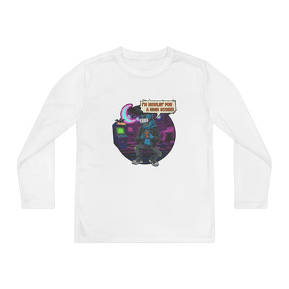 Youth Graphic Long Sleeve Tee - Cool Gamer Vibe, Perfect for Gaming Events, Birthdays, Holidays, Casual Wear, Gift Idea