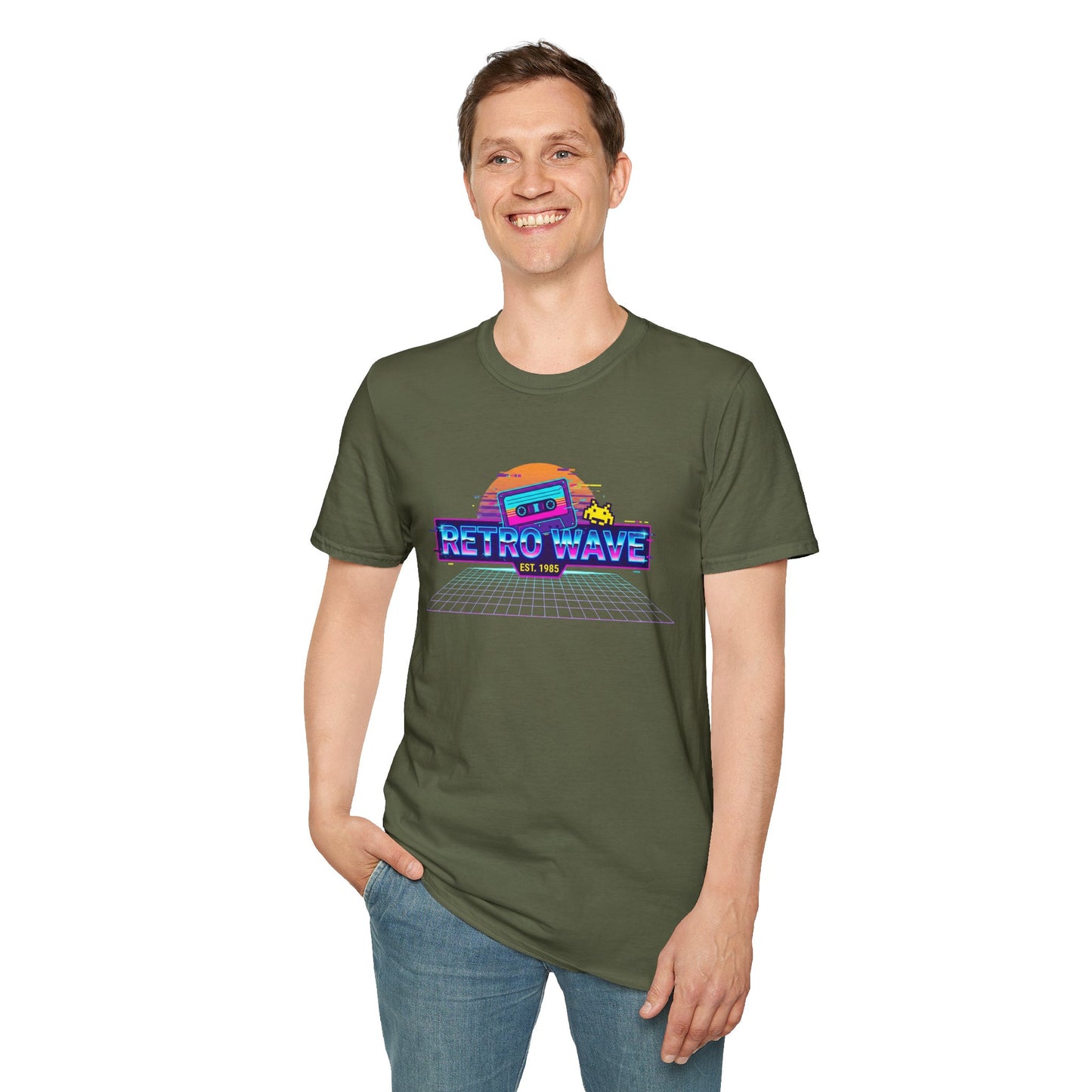 Retro Wave T-Shirt — Vintage Cassette 80s Vaporwave Tee