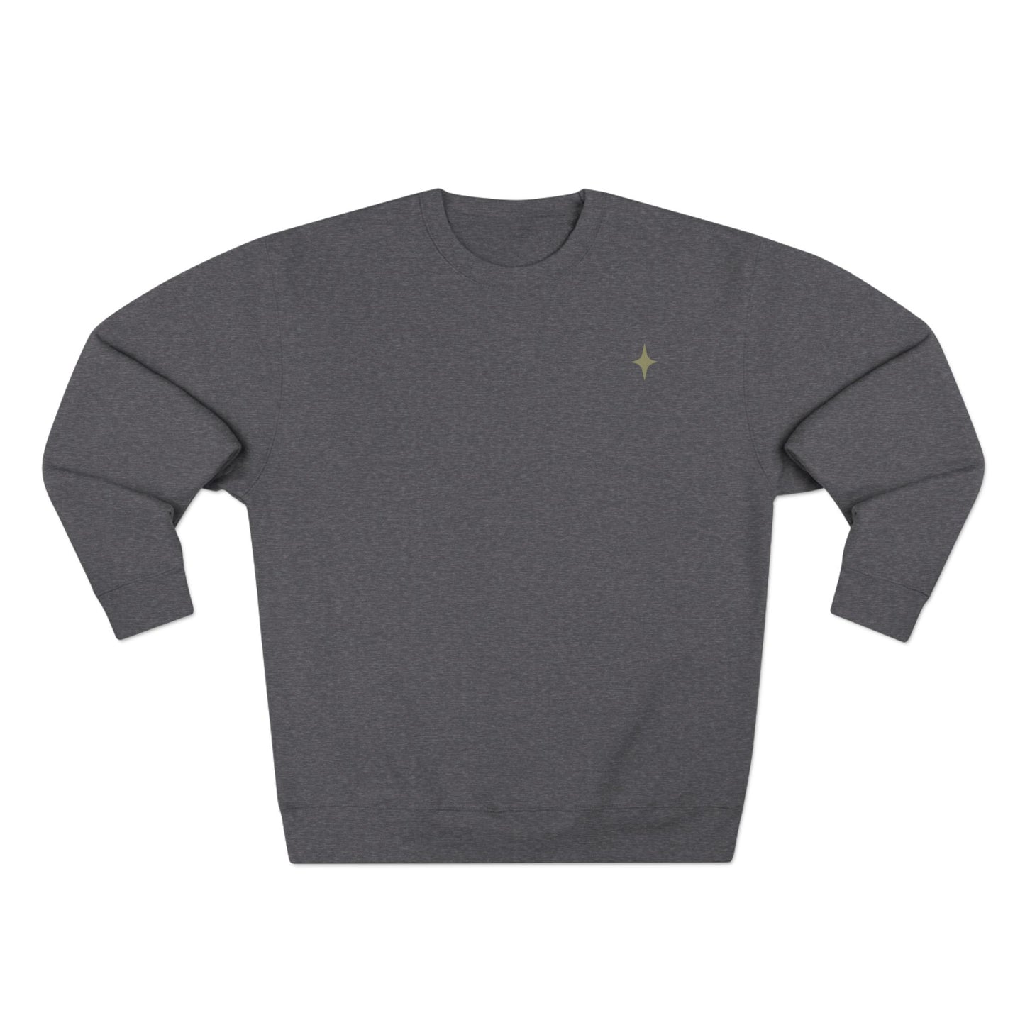 Modern Star Design  Crew neck Sweatshirt
