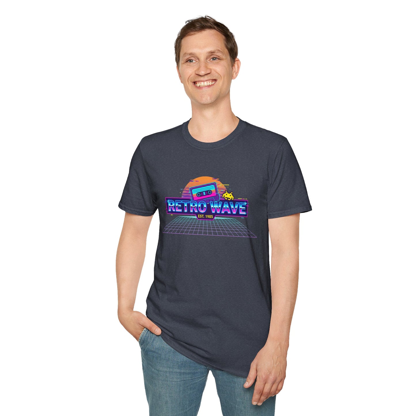 Retro Wave T-Shirt — Vintage Cassette 80s Vaporwave Tee