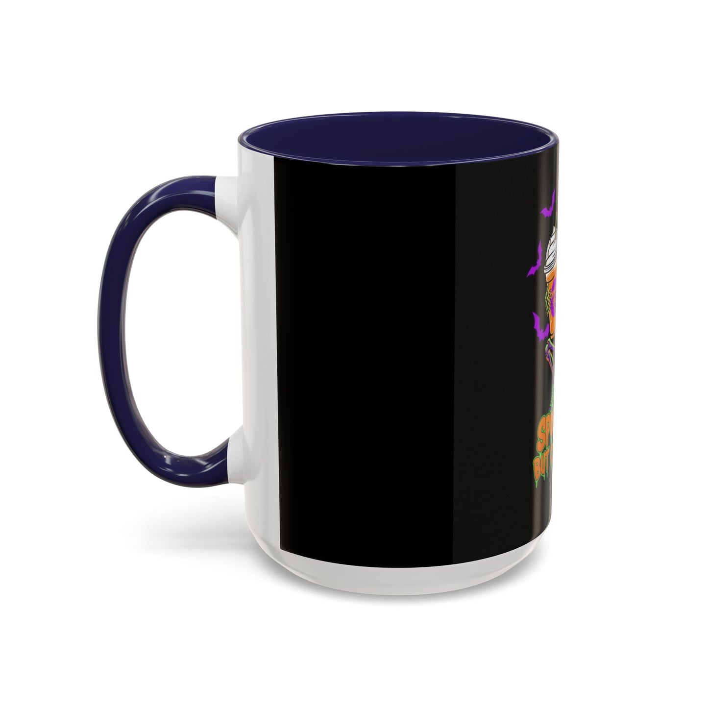Spooky Skeleton Coffee Mug, Halloween Gift, Caffeinated Mug, Gothic Cup, Unique Drinkware, Perfect for Fall Celebrations