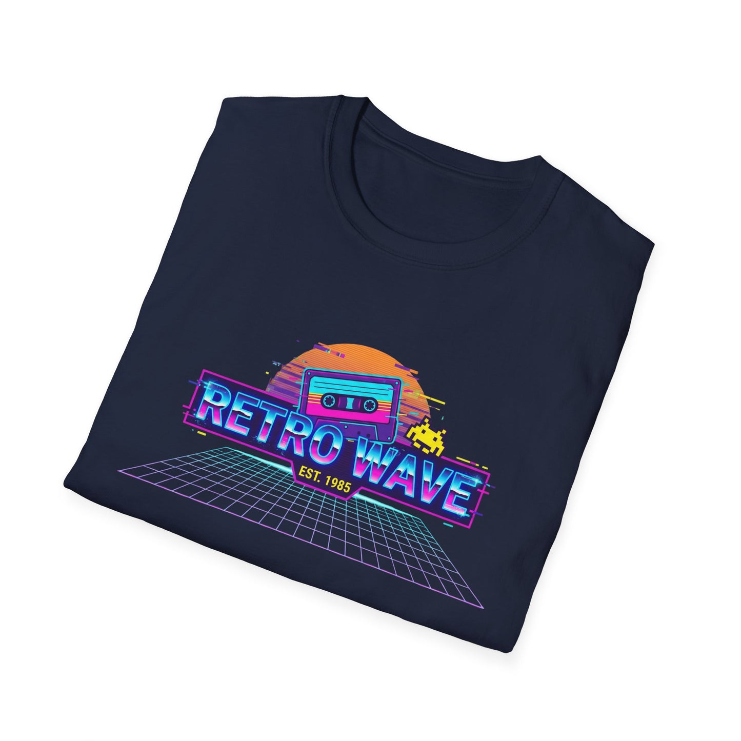 Retro Wave T-Shirt — Vintage Cassette 80s Vaporwave Tee