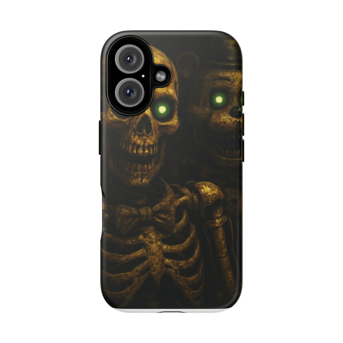Skull Phone Case - Tough Cases, Halloween Gift, Unique Phone Accessory, Quirky Tech Cover, Halloween Decor, Dark Aesthetic