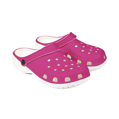 Pink EVA Foam Clogs — Lightweight Waterproof Garden & Beach Shoes