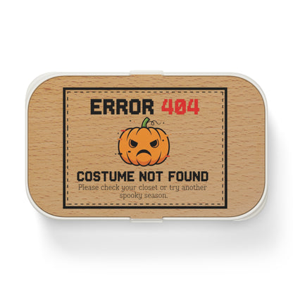 Halloween-Themed Bento Lunch Box - Error 404 Design