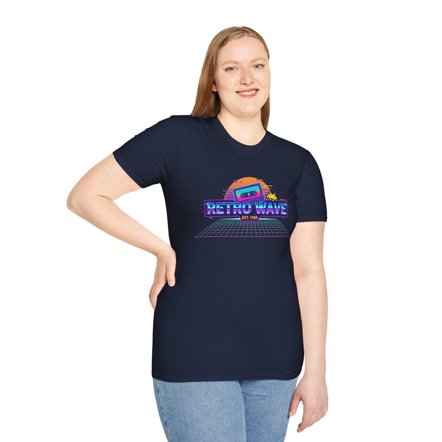Retro Wave T-Shirt — Vintage Cassette 80s Vaporwave Tee