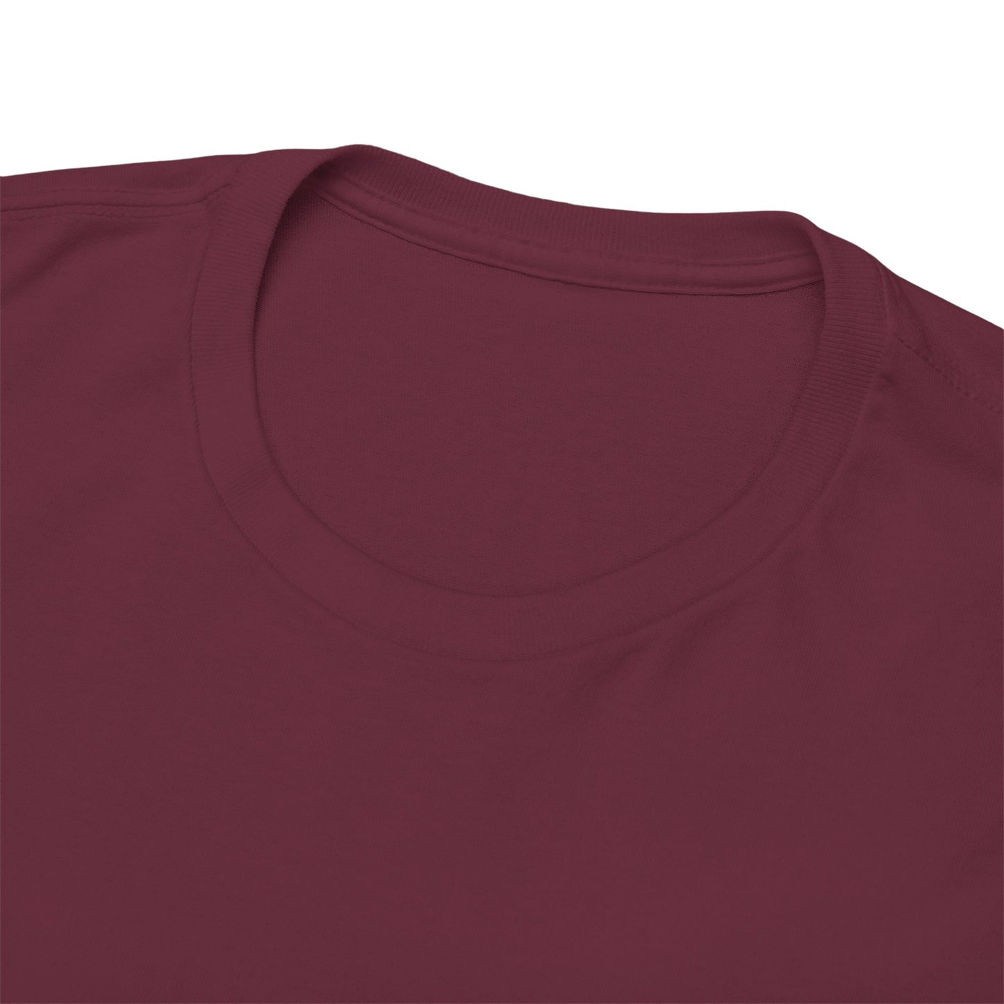 Women’s Casual maroon Heavy Cotton Tee - Perfect for Everyday Comfort