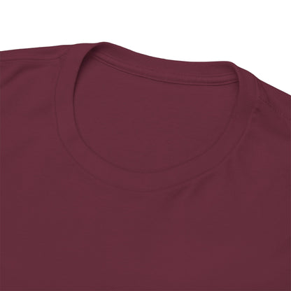 Women’s Casual maroon Heavy Cotton Tee - Perfect for Everyday Comfort