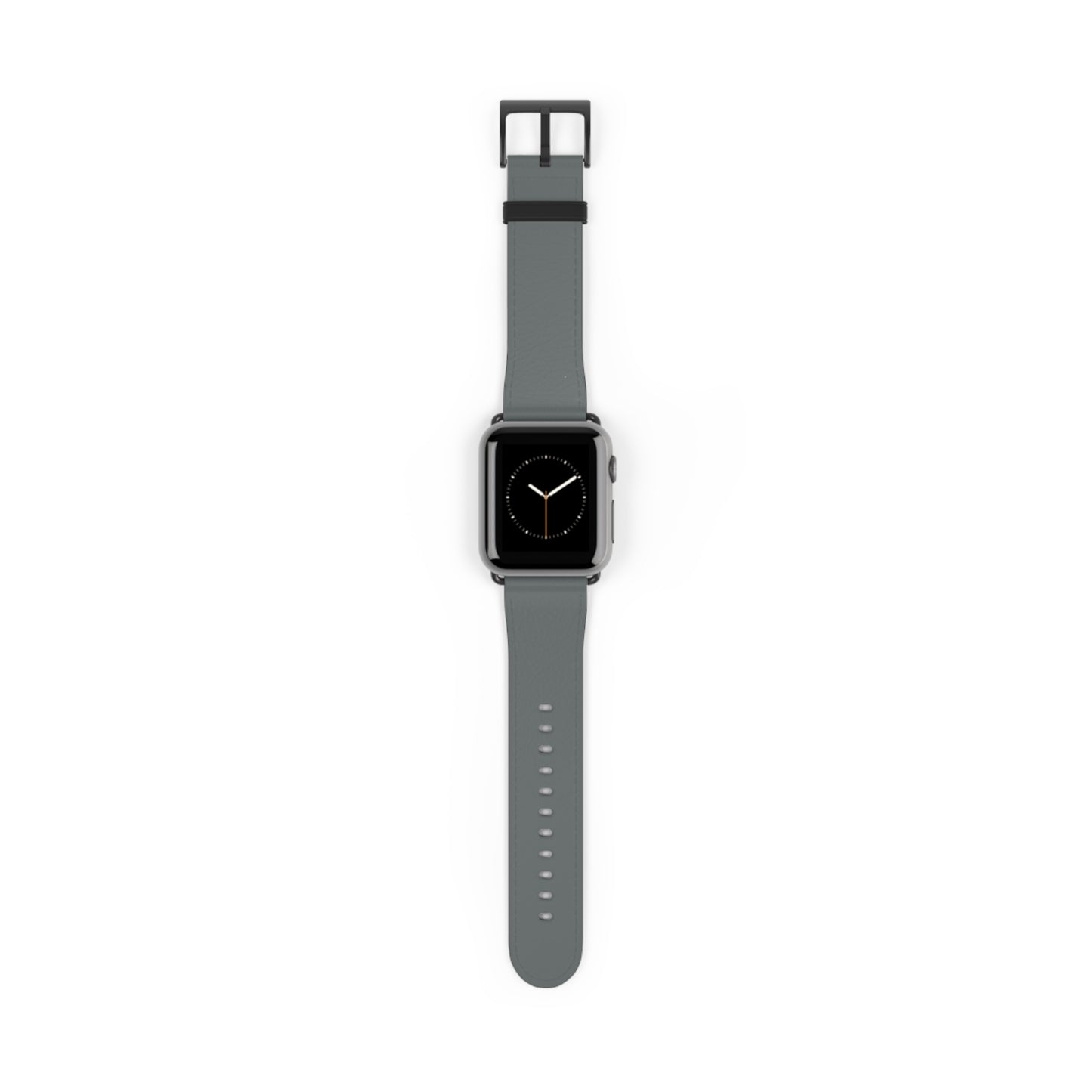 Stylish Gray Silicone Watch Band for Apple Watch - Modern & Comfortable Design